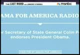 The Last Word : MSNBC : October 31, 2012 10:00pm-11:00pm EDT