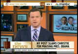 Way Too Early With Willie Geist : MSNBC : November 5, 2012 5:30am-6:00am EST