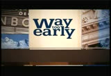 Way Too Early : MSNBC : October 23, 2013 5:30am-6:00am EDT