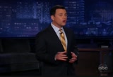 Jimmy Kimmel Live : WJLA : September 13, 2012 12:00am-1:05am EDT