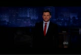 Jimmy Kimmel Live : WMAR : September 22, 2012 12:00am-1:05am EDT