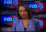 FOX 45 Late Edition : WNUV : April 14, 2012 12:30am-1:05am EDT