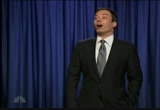 Late Night With Jimmy Fallon : WRC : August 18, 2009 12:35am-1:35am EDT