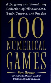 Cover of edition 100numericalgame00berl