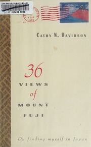 Cover of edition 36viewsofmountfu0000davi