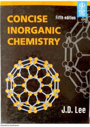 Concise Inorganic Chemistry By J.d.lee Pdf Free Download