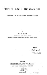 Cover of edition KerEpicAndRomance1897