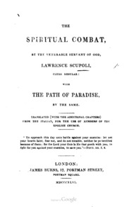 Cover of edition TheSpiritualCombat1846