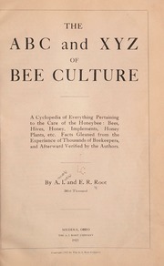 Cover of edition abcxyzofbeecultu00root_0