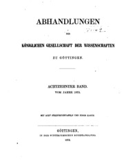 Cover of edition abhandlungen17gtgoog
