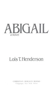 Cover of edition abigailnovel00hend_0