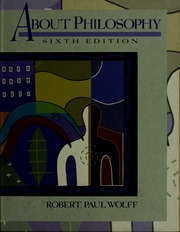 Cover of edition aboutphilosophy00wolf_0