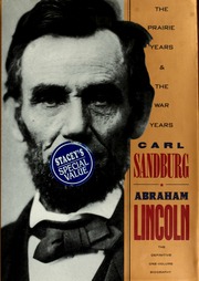 Cover of edition abrahamlincoln00carl
