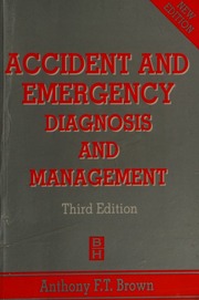 Cover of edition accidentemergenc0000brow_t1u4