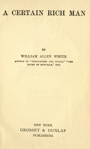 Cover of edition acertainrichman00whitrich