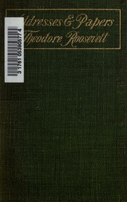 Cover of edition addressesandpape00roosuoft