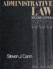 Cover of edition administrativela00cann_0