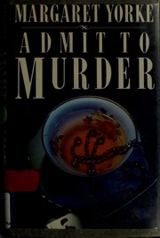 Cover of edition admittomurder00york