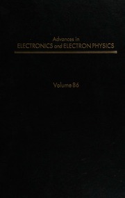 Cover of edition advancesinelectr0086unse