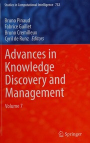 Cover of edition advancesinknowle0732unse