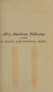 Cover of edition afroamericanfolk0000kreh_r5c2