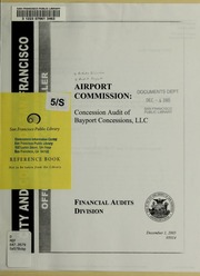 Cover of edition airportcommissio105sanf