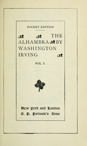 Cover of edition alhambr01irvi