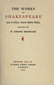 Cover of edition allswellthatends00shakuoft