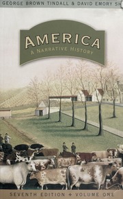 Cover of edition americanarrative00tind_4
