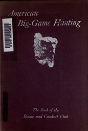 Cover of edition americanbiggameh00roosuoft
