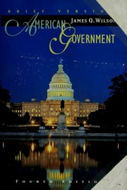 Cover of edition americangovernme00wils_1