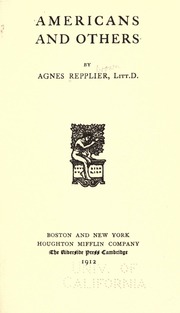 Cover of edition americansothers00repprich