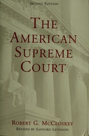 Cover of edition americansupreme000mccl