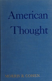 Cover of edition americanthoughtc0000cohe