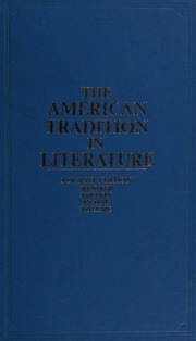 Cover of edition americantraditio0000brad