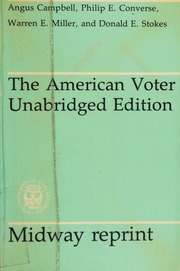 Cover of edition americanvoter0000univ_k8f1