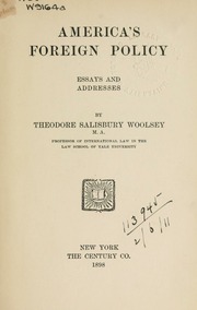Cover of edition americasforeignp00wooluoft