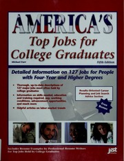 Cover of edition americastopjobsf00jmic