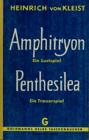 Cover of edition amphitryoneinlus00klei