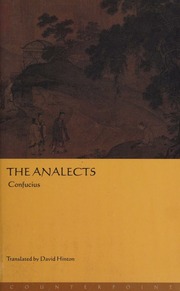 Cover of edition analects0000conf
