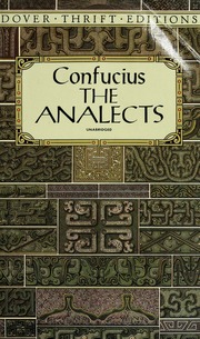 Cover of edition analects00conf