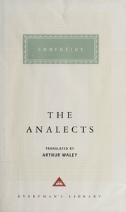 Cover of edition analects00conf_0