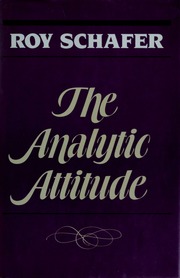 Cover of edition analyticattitude00scha
