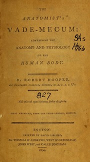 Cover of edition anatomistsvademe00hoop