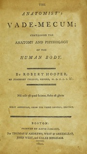 Cover of edition anatomistsvademe01hoop