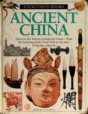 Cover of edition ancientchina00cott