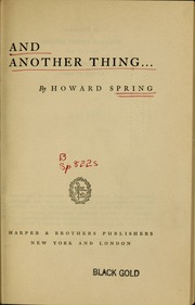 Cover of edition andanotherthing00spri