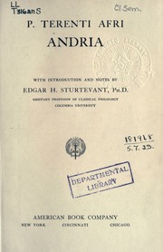 Cover of edition andriatere00tereuoft
