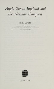 Cover of edition anglosaxonenglan0000loyn_c9x8