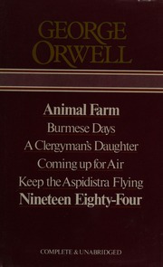 Cover of edition animalfarmburmes0000orwe